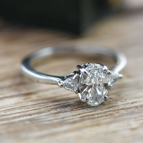 Simple Engagement Rings