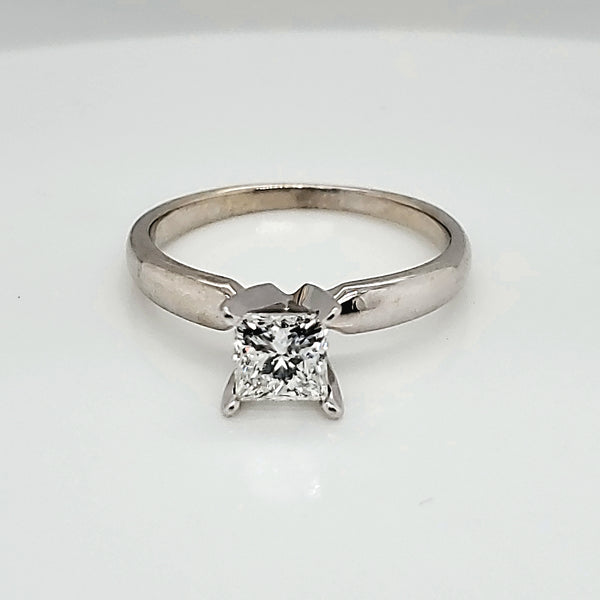.79 Carat Princess Cut Diamond Engagement Ring