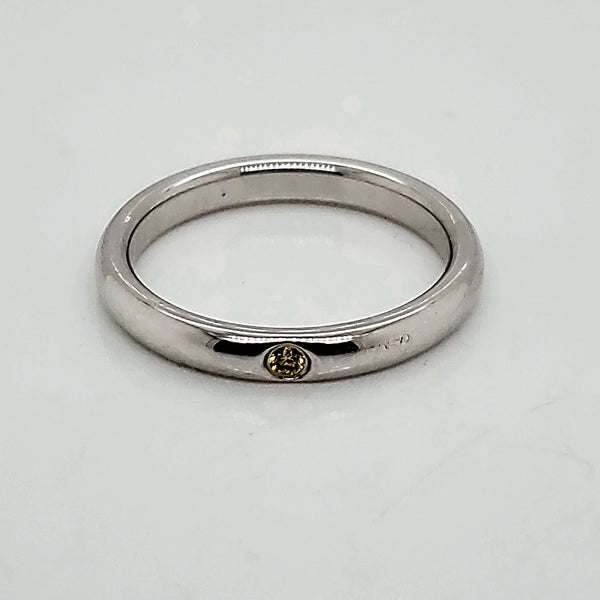 Pre - Owned Tiffany & Co. Platinum and Diamond Band