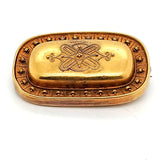 Antique Mid-Victorian 14kt Yellow Gold brooch/locket