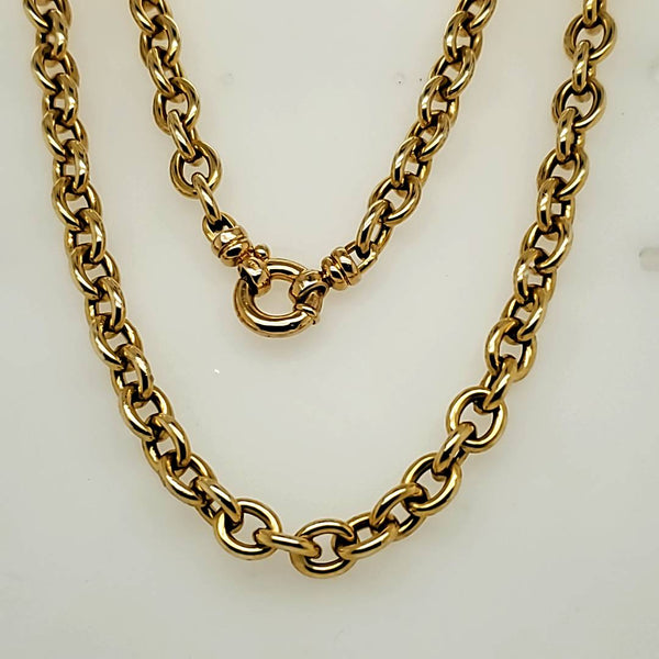 14kt Yellow Gold 30"" Link Chain