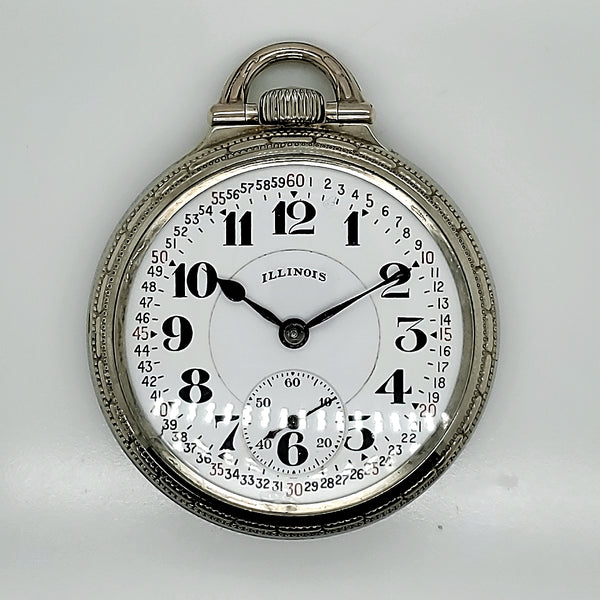 1921 Illinois Bunn Special Railroad Grade Pocket Watch