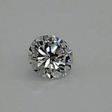 Platinum .50 Carat Round Diamond Solitaire Engagement Ring