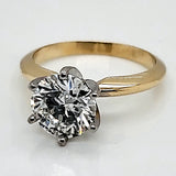 2.00 Carat Round Brilliant Cut Diamond Solitaire Engagement Ring