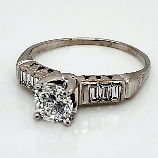 .95 Cart Leo Cut Diamond Engagement Ring