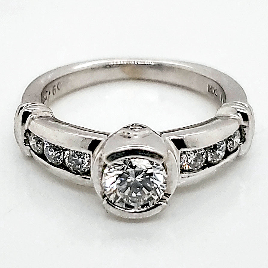 18kt white gold and Diamond Engaagement Ring