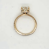 18kt yellow Gold 1.80 Carat Round Diamond Engagement Ring