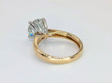 14k Two-Tone 3.24ct Diamond Engagement Ring
