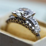 1.25 Carat Round European Cut Diamond Art Deco Engagement Ring