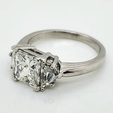 Platinum 2.00 Carat Princess Cut Diamond Engagement Ring