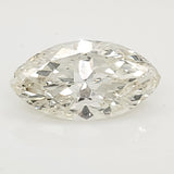5.06 Ctw 14kt Yellow Gold Marquise Cut Diamond Engagement Ring