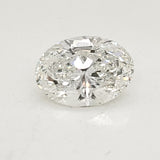 2.51 Ctw 14Kt White Gold Three Stone Diamond Engagment Ring