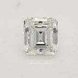 1.93 Ctw 14Kt Yellow And White Gold Emerald Cut Diamond Engagement Ring
