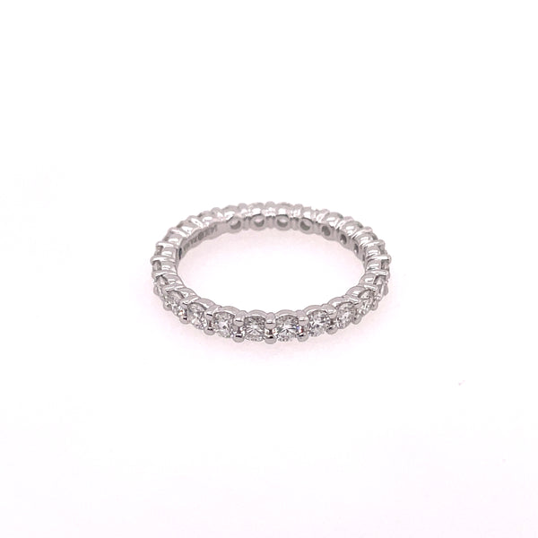 14kt White Gold Diamond Eternity Anniversary Wedding Band