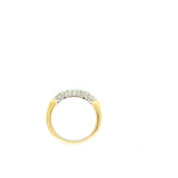 14kt Yellow Gold Diamond Wedding Band