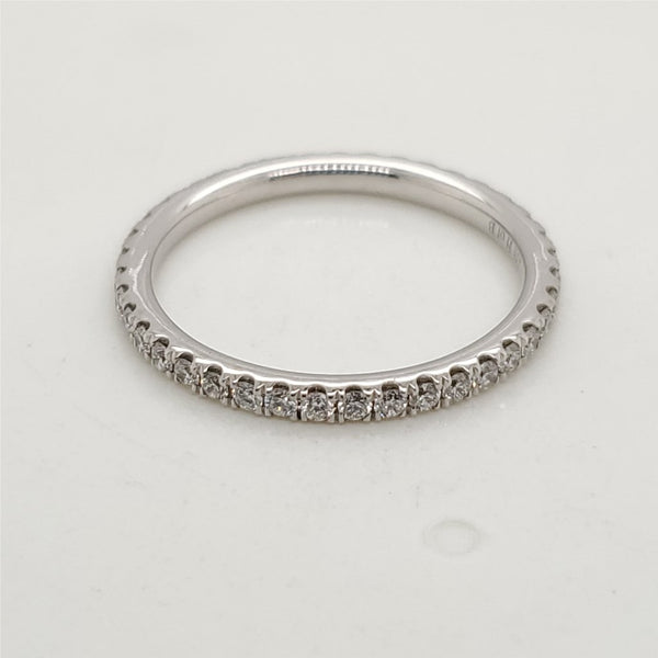 18Kt White Gold Diamond Wedding Band