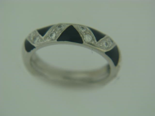 Hidalgo Diamond &  Enamel Band