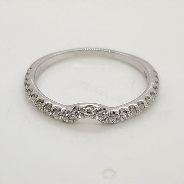 14kt Gold and Diamond Wedding Band