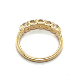 1.01 Ctw 14kt Yellow Gold Diamond Stackable Wedding Band