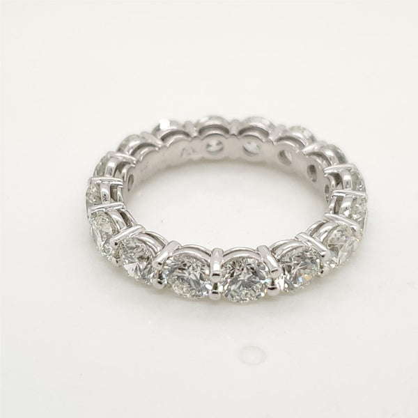 4.50 Carat Total Weight Diamond Eternity Band in 14kt White Gold