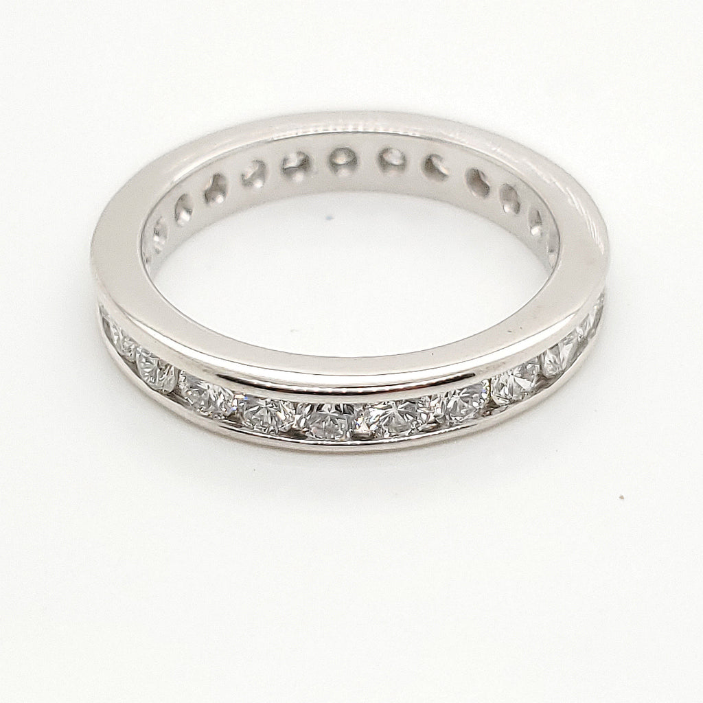 1.38 carat total weight diamond eternity band