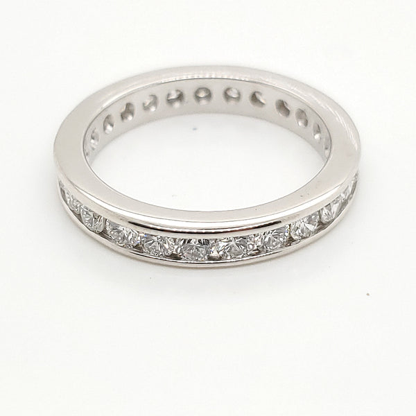 1.38 carat total weight diamond eternity band