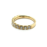 14kt Yellow Gold 1.00Ctw Diamond Stackable Wedding Band