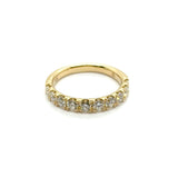 14kt Yellow Gold 1.00Ctw Diamond Stackable Wedding Band