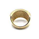 14kt Yellow Gold 2.41Ctw Pave Set Diamond Ring