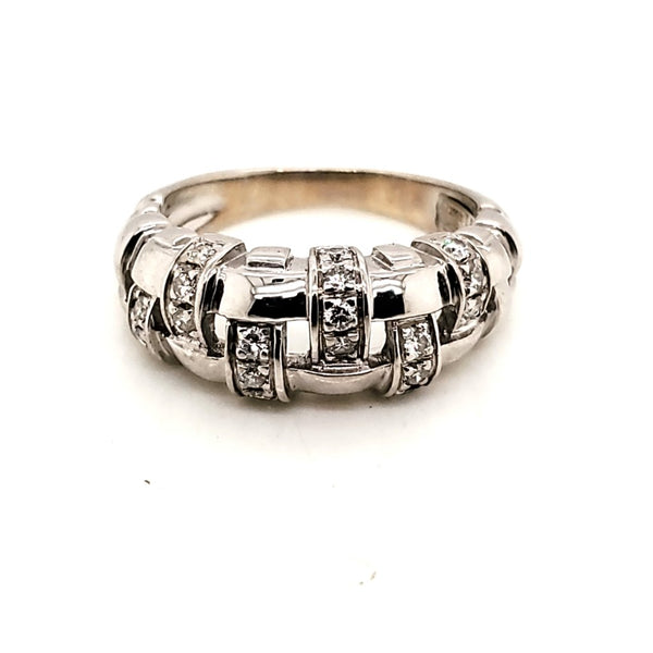 Pre-owned Tiffany & Co. Vannerie Ring