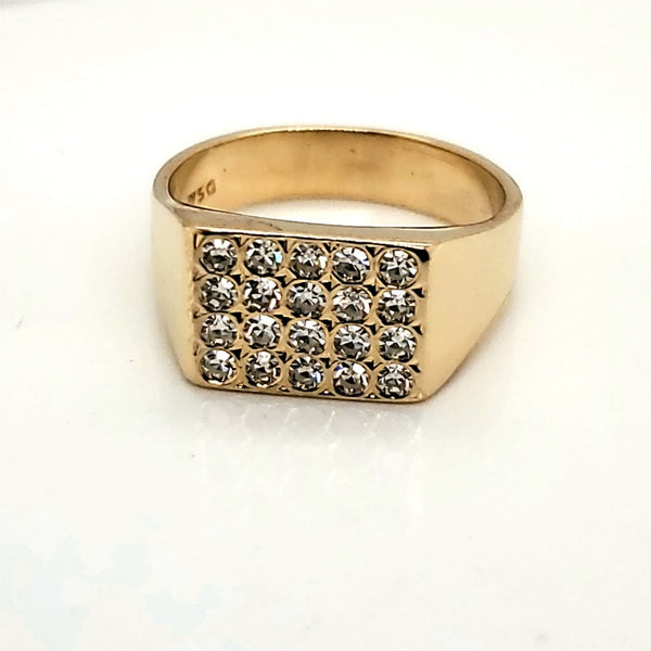 Vintage 18kt Gold and Daimond Ring