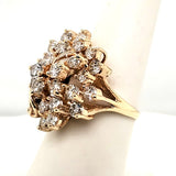 14kt Yellow Gold 3.00 Carat Total Weight Diamond Ring