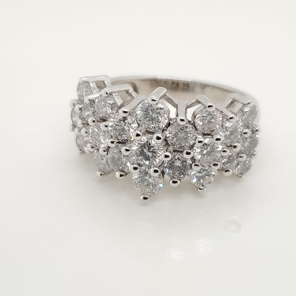 14kt White Gold 3.00 Carat Diamond Ring