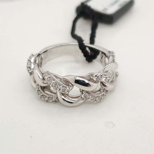 LeVian 14kt White Gold  Diamond Ring