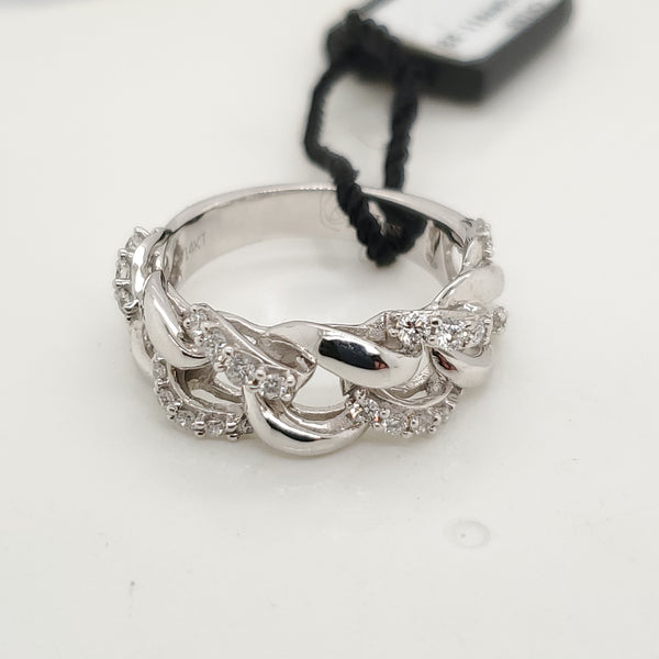 LeVian 14kt White Gold  Diamond Ring