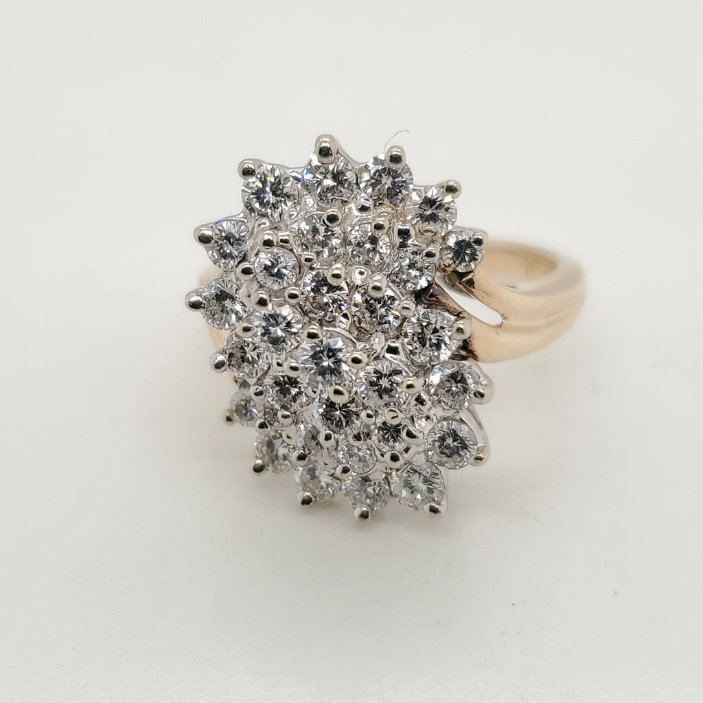 14kt Yellow Gold  Diamond Ring