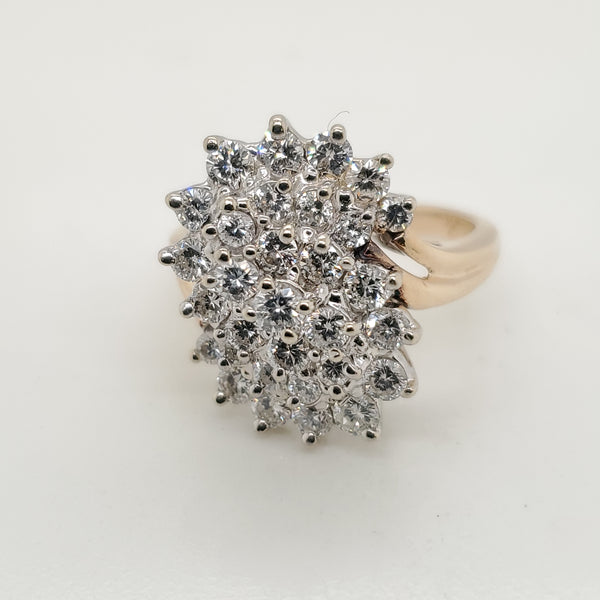 14kt Yellow Gold  Diamond Ring