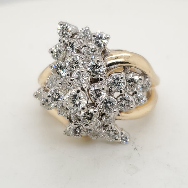 14kt Yellow Gold  Diamond Ring