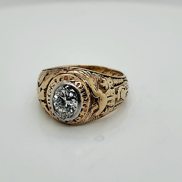 1941 West Point Diamond Ring