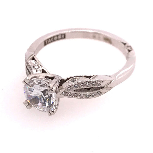 18Kt White Gold And Diamond Tacori Close Out Mounting