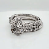 Verragio 14kt White Gold Diamond Wedding Set Mounting