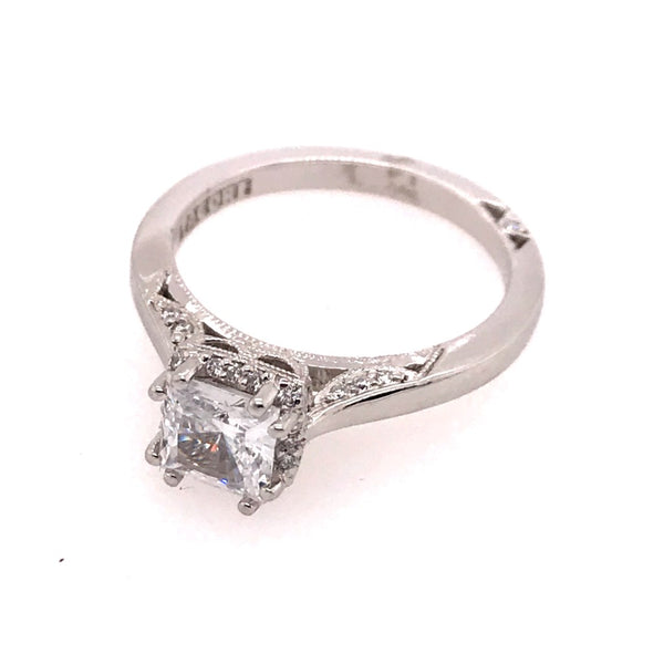 18Kt White Gold And Diamond Tacori Close Out Mounting