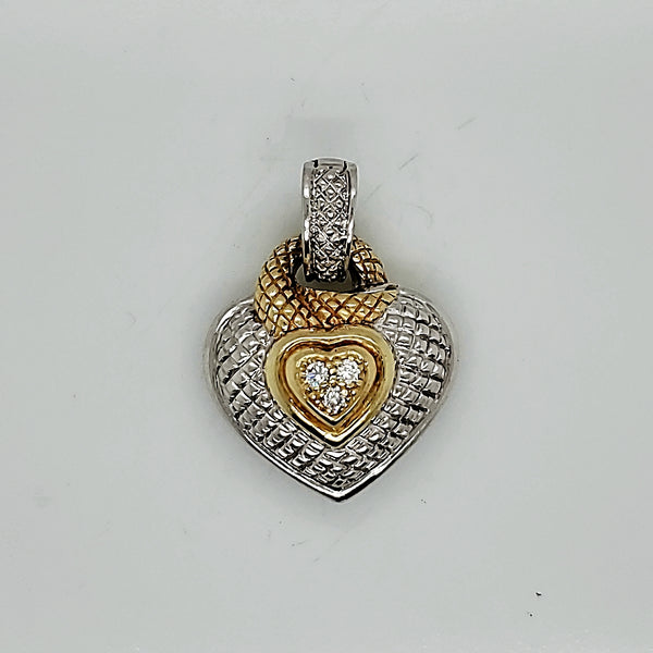 Judith Ripka Diamond Heart Enhancer