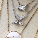 White Gold and Diamond Pendant