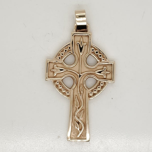 Vintage James Avery 14Kt Yellow Gold Cross