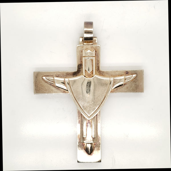Vintage Celia Harms Sterling Silver Cross