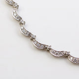 Platinum and Diamond Neckalce