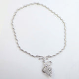 Platinum and Diamond Neckalce