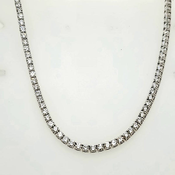 18.25 CaratDiamond Riviera Necklace