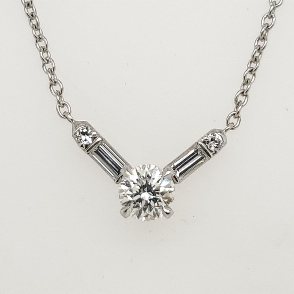 Vintage Platinum and Diamond Necklace